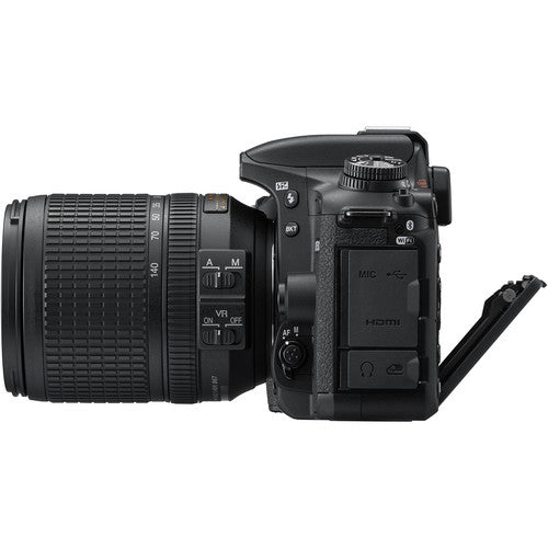 Nikon 33903 D7500 DX-Format DSLR Camera avec AF-S DX Kit d'objectif Nikkor 18-140 mm
