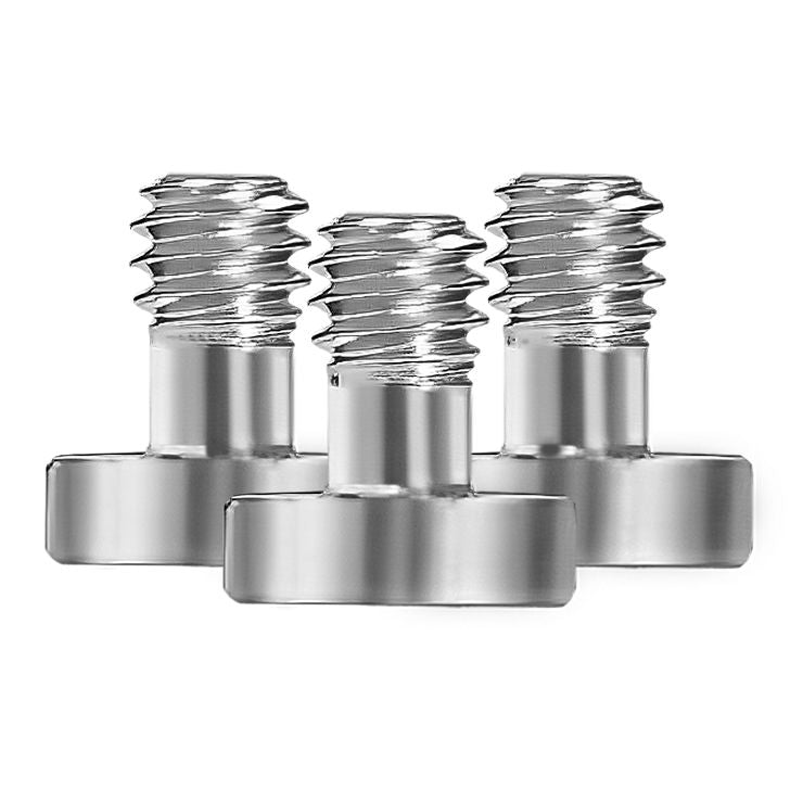 Kondor Blue Lot de 3 mini boulons de verrouillage de rechange (1/4"-20 courts)