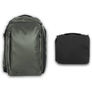 WANDRD Transit Travel Backpack - 45L - Wasatch Green - with Essential Camera Cube