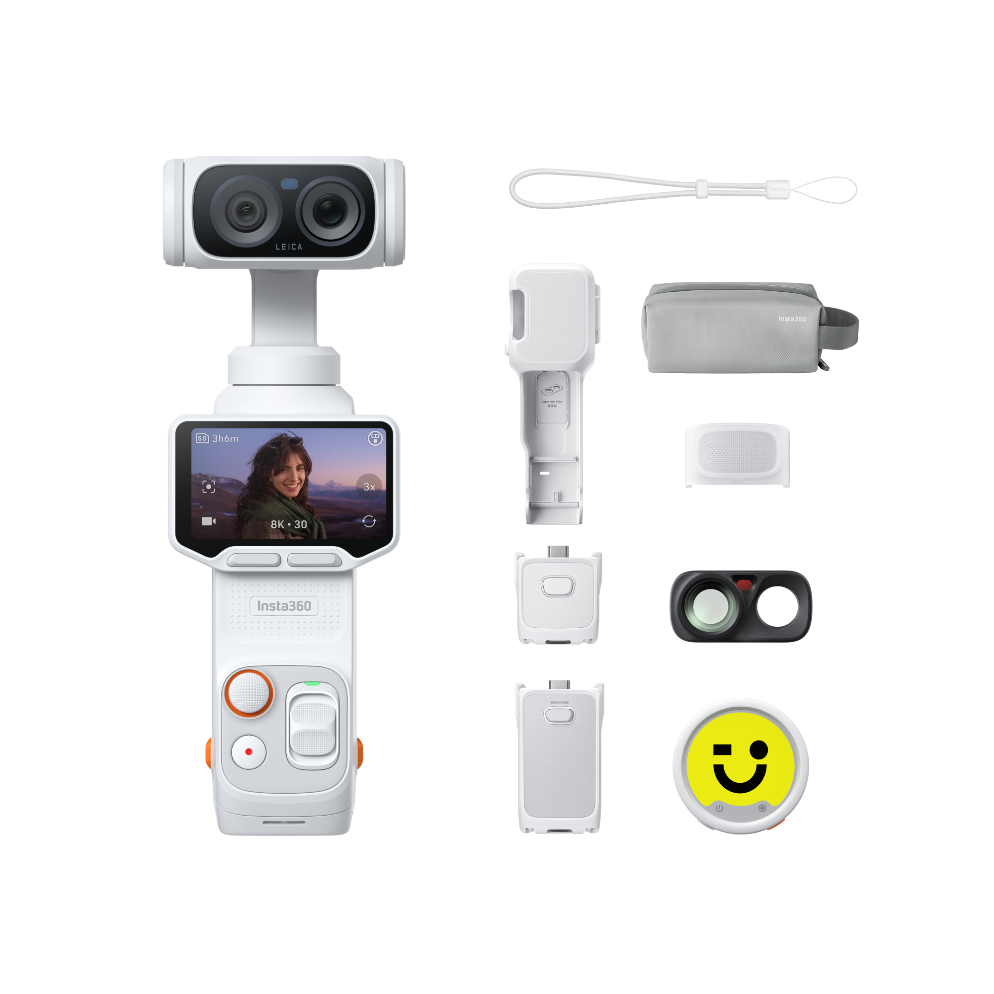 Insta360 Luna Ultra Creator Bundle (Stellar White)