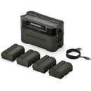 Kit Tilta LP-E6P avec 4 batteries et station de charge