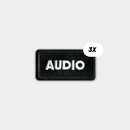 CRDBAG  Audio Single Patches 4-pack