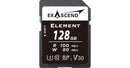 Exascend 128GB Element UHS-I SDXC Memory Card