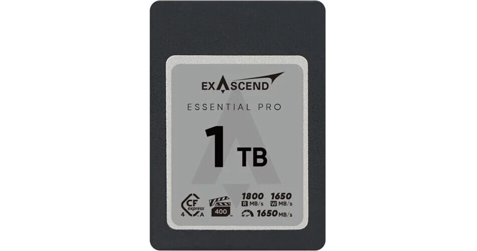 Exascend 1TB Essential Pro CFexpress 4.0 Type A Memory Card