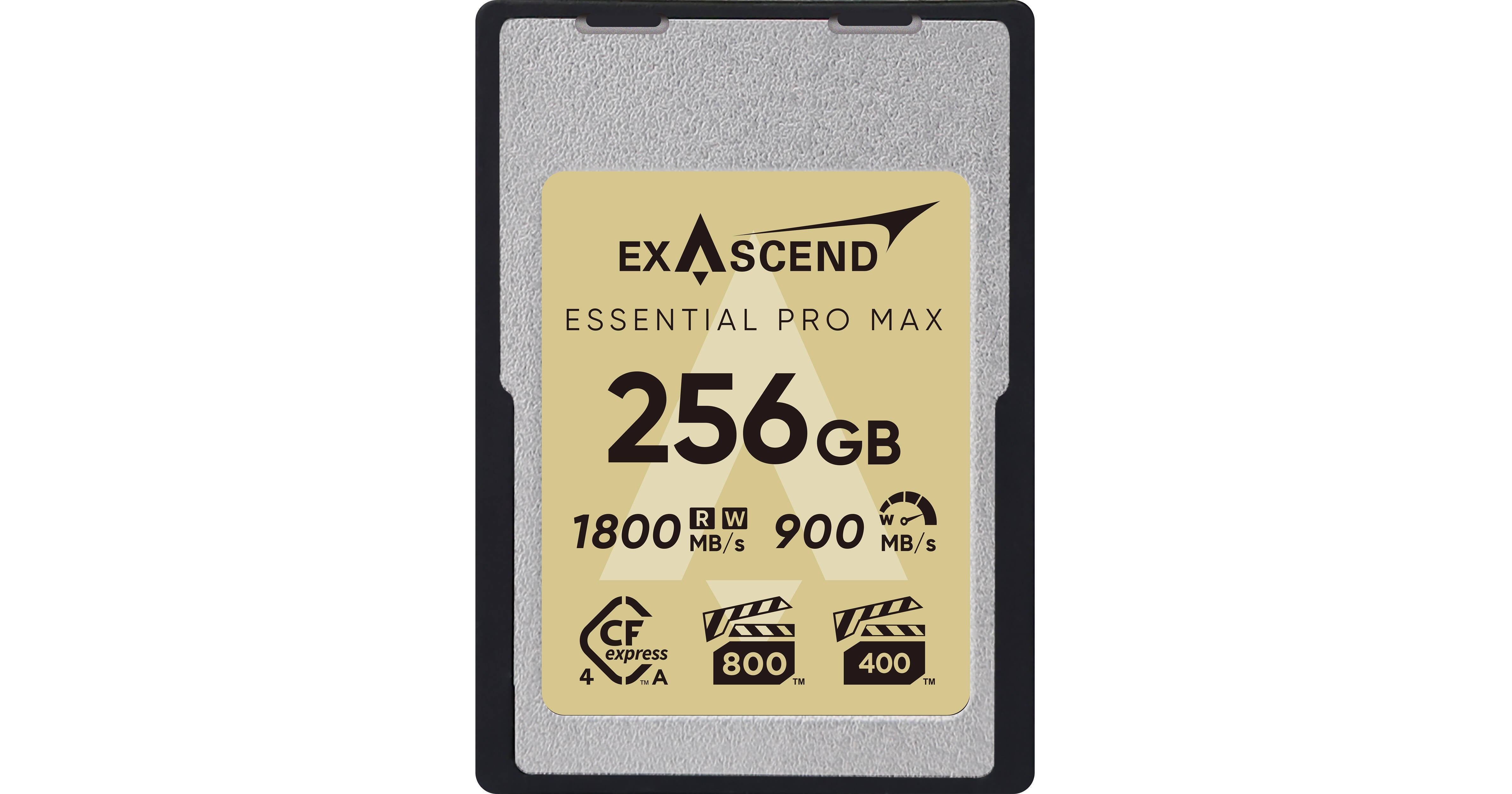 Exascend 256GB Essential Pro Max CFexpress 4.0 Type A Memory Card