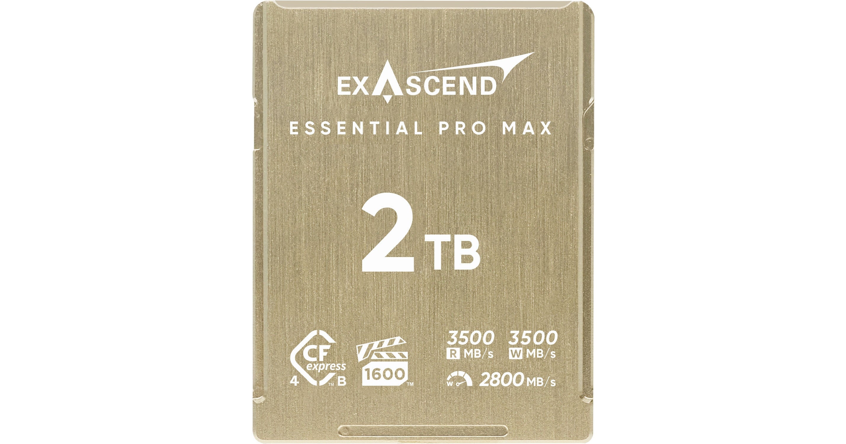 Exascend 2TB Essential Pro Max CFexpress 4.0 Type B Memory Card