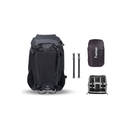 f-stop AJNA DuraDiamond 37L Travel & Adventure Photo Backpack Bundle - Anthracite Black