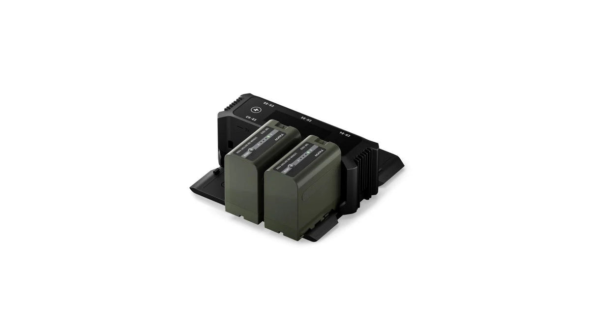 Station de charge pliable Tilta pour kit de batterie série L/NP-F (2 batteries) - Noir
