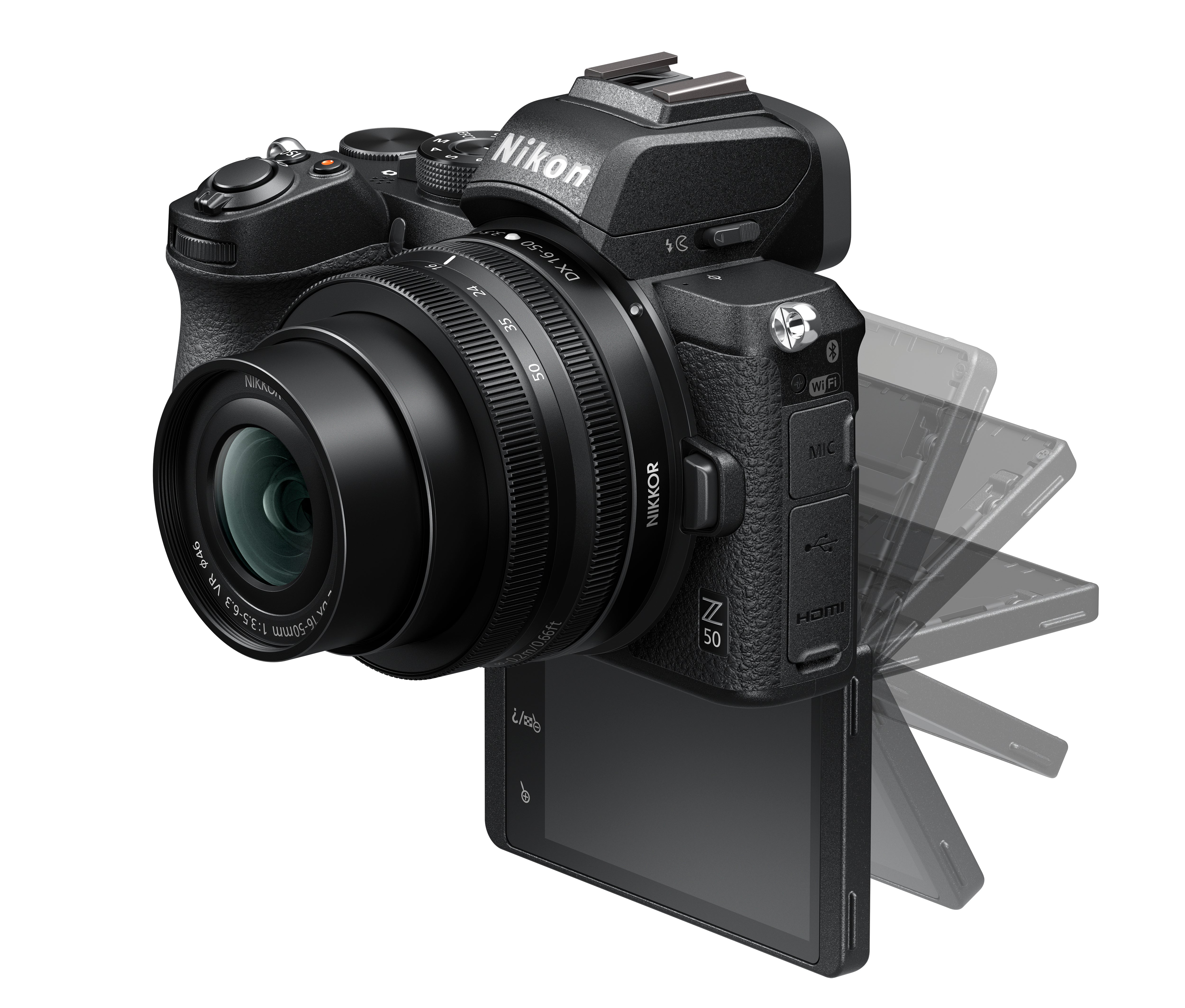 Nikon Z50 Mirrorless Camera With 16-50mm Lens