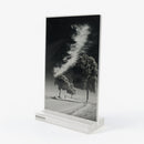 Cadre d'image en table à double face acrylique - Vertical - 4x6