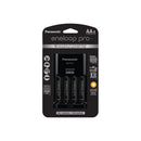 Panasonic Charger with 4 Pro Eneloop AA Size Batteries