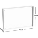 Acrylic Magnetic tabletop Picture frame - 5x7
