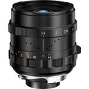 Thypoch Simera 28mm f/1.4 Type II Objectif (Leica M, Noir)