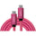 Kondor Blue iJustine Pink Thunderbolt 4 USB 4.0 Type C 8K Câble Blazing 40G Vitesses 240W