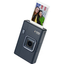 Fujifilm Instax Mini LiPlay+ Hybrid Instant Camera - Midnight Blue