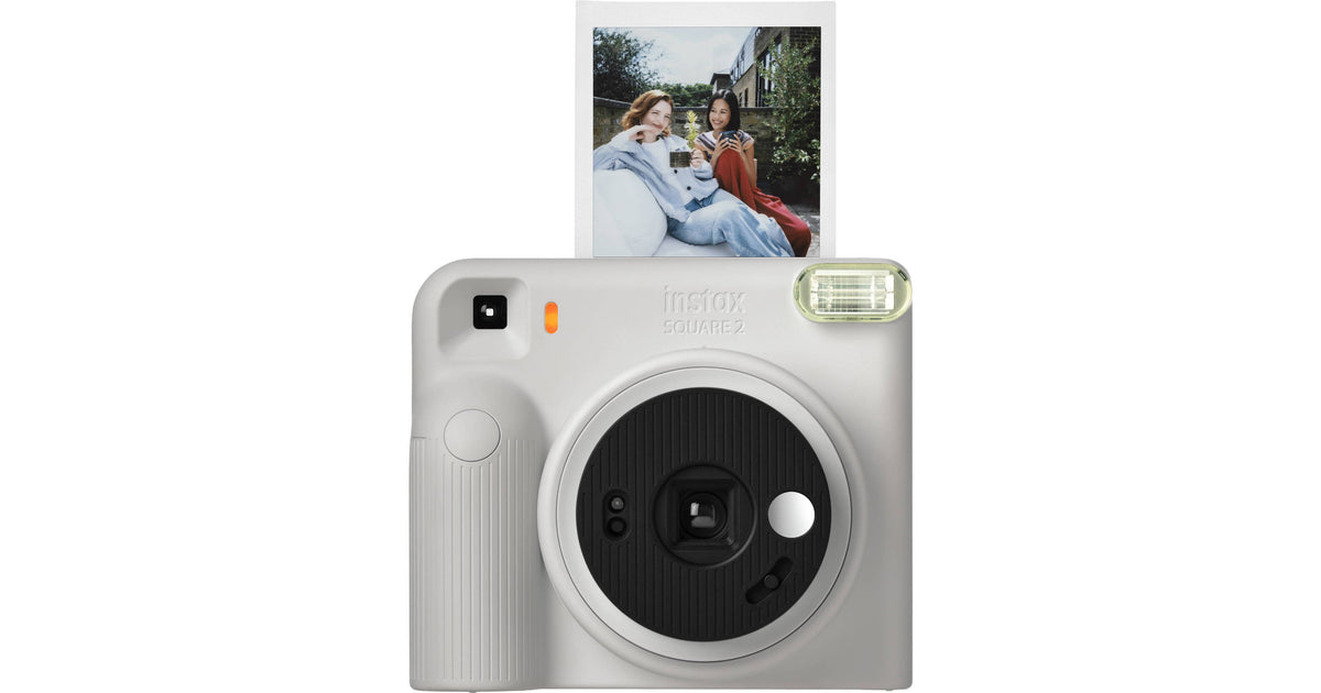 FUJIFILM instax SQUARE 2 Instant Film Camera (Misty White)