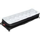 Aputure INFINIMAT LED avec boîte à lumière transparente et boîtier de commande 400 W (1 x 4', montage en V)