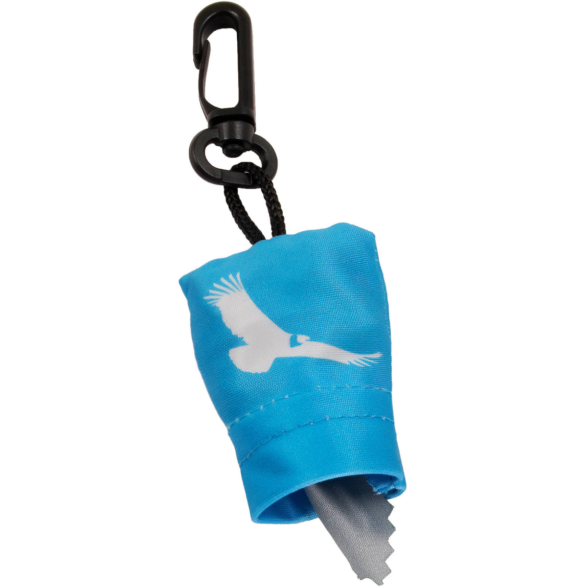 Microfibre Bleu Kondor Objectif Chiffon d'essuyage avec pochette et clip