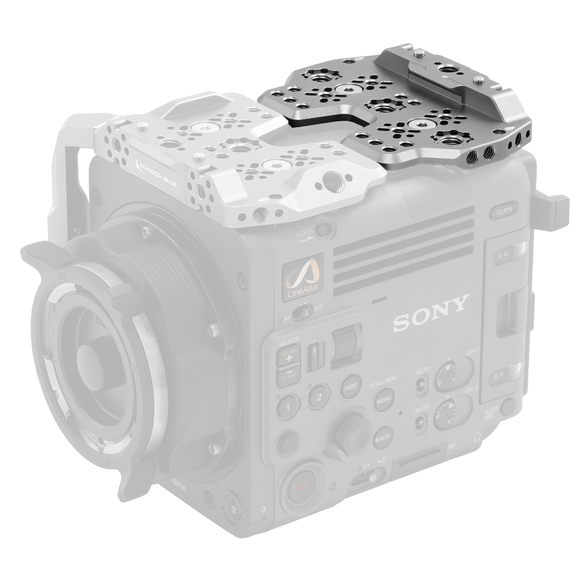 Kondor Blue Sony Burano Cage (demi-haut plaque) (Gris sidéral)