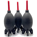 Giottos Rocket Air Blaster Large Dust-Removal Tool 3-Pack (Black)