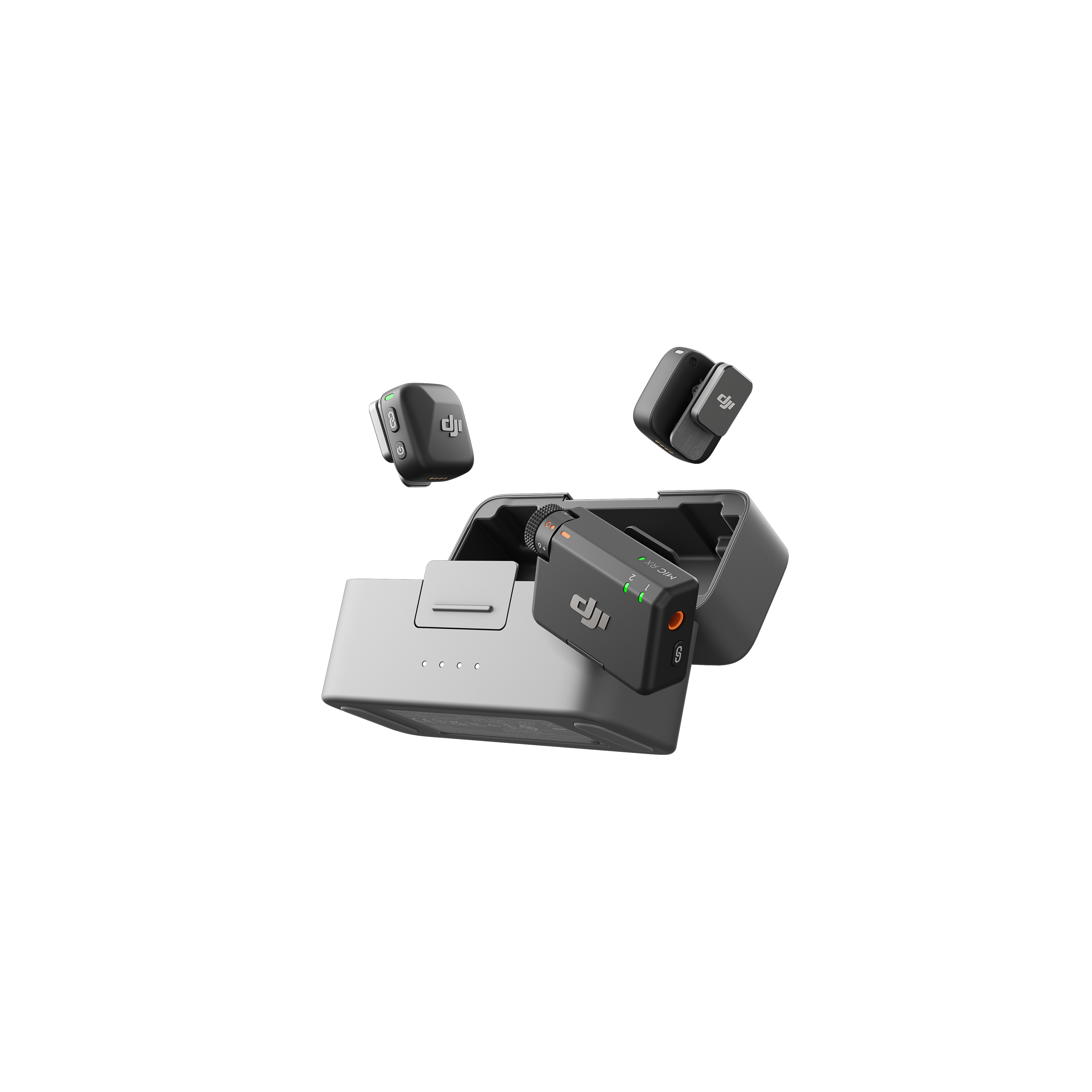 DJI Mic Mini 2-Person Compact Wireless Microphone System for Camera & Smartphone (2.4 GHz)