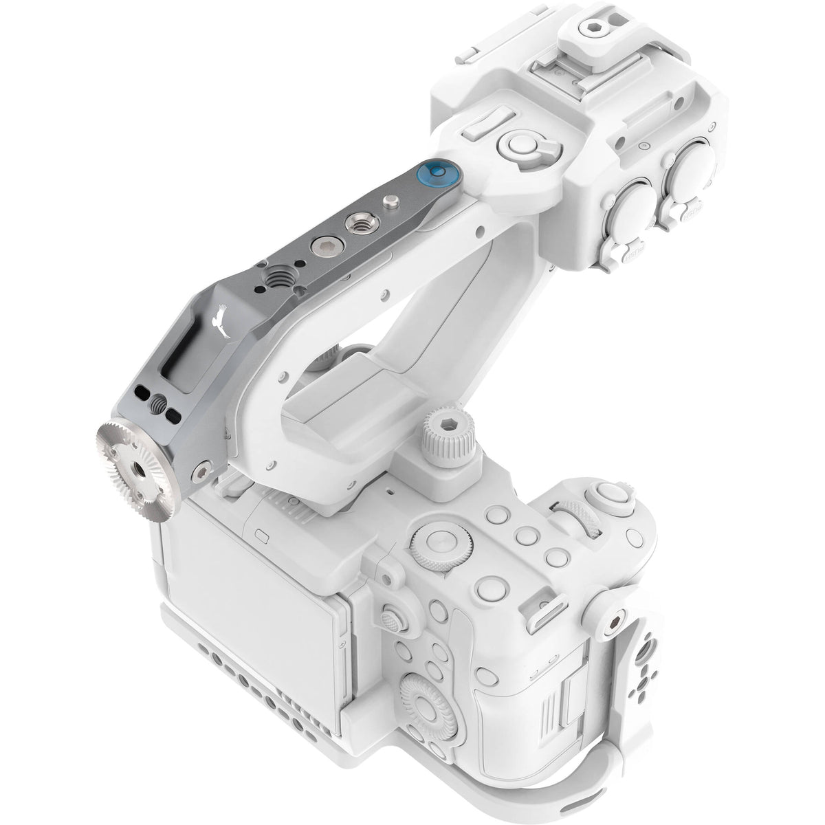 Kondor Blue Canon C50 Poignée supérieure Rosette Rail (Gris sidéral)