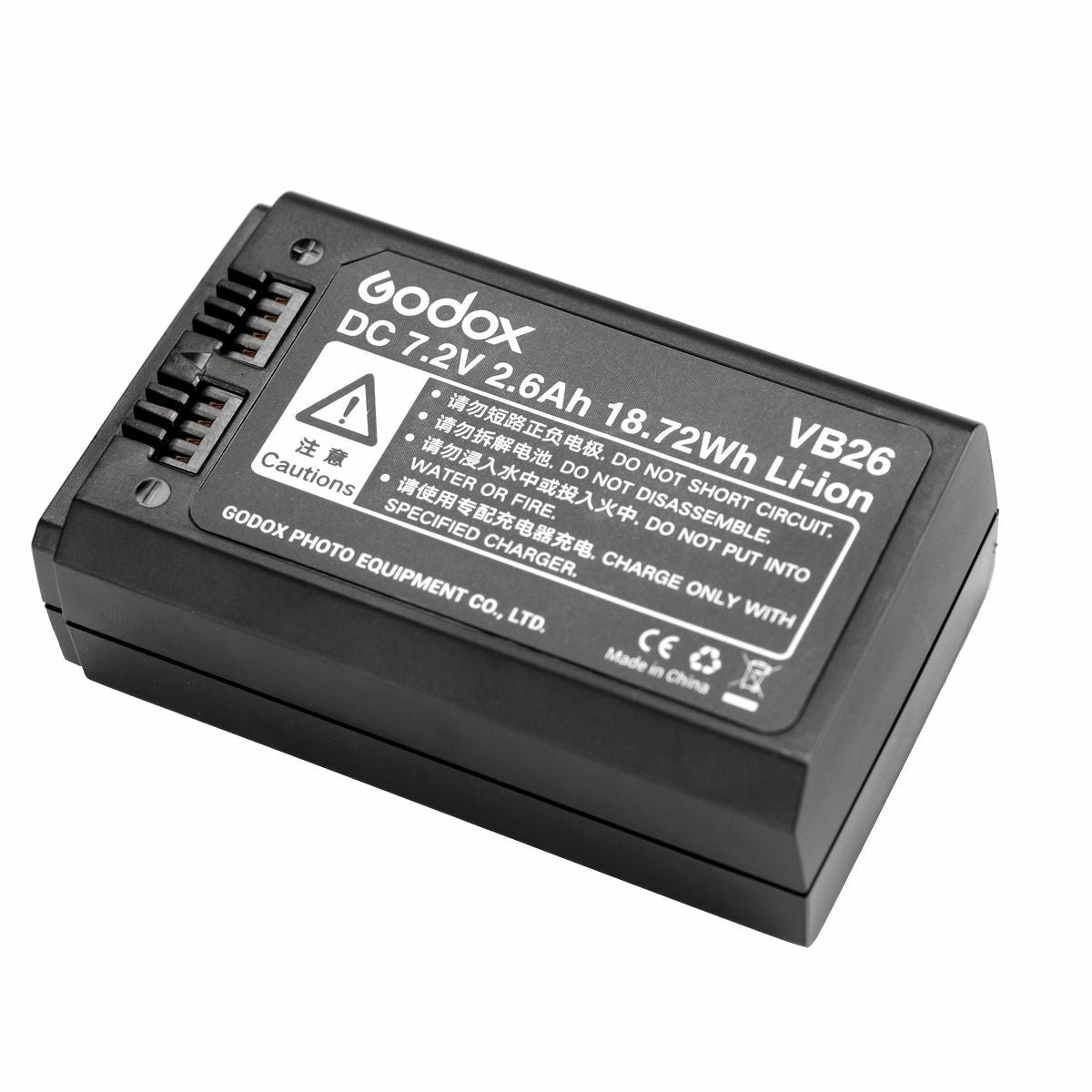 Batterie Godox VB26 pour V1 & V860III Head Flash