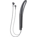 Sony MDR-EX750BT - Écouteurs avec micro - Ear - Montant à coude - Wireless - Bluetooth - NFC - Charcoal Black