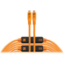 Tether Tools Câble USB-C TetherPro Optima (31', orange haute visibilité)