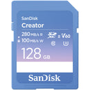 SanDisk 128GB Creator Series UHS-II SDXC Memory Card
