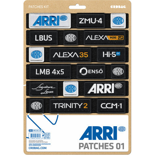 CRDBAG ARRI Patchs 01