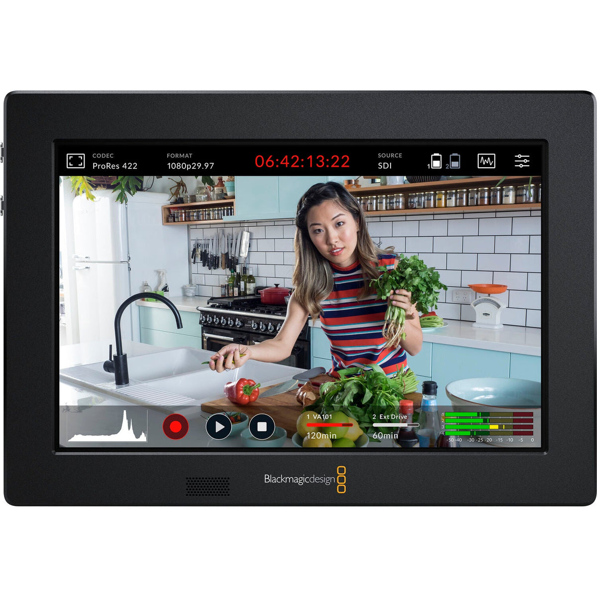 Blackmagic Design Video Assist 3G HDR Monitor - 7in