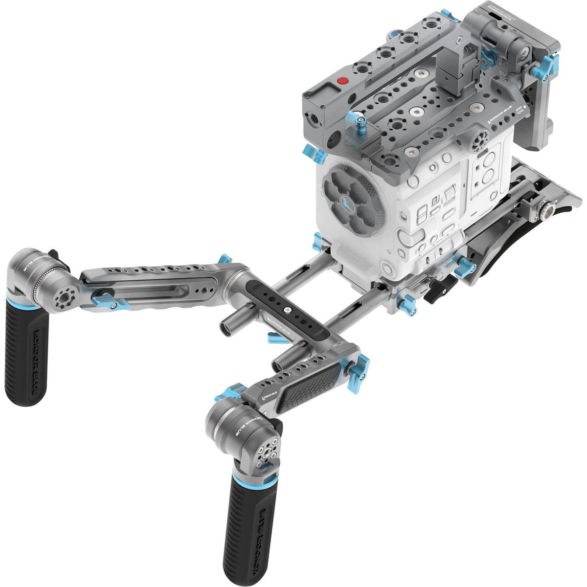 Kondor Blue Sony FX6 Ultimate Rig MKII (monture dorée) (gris sidéral)