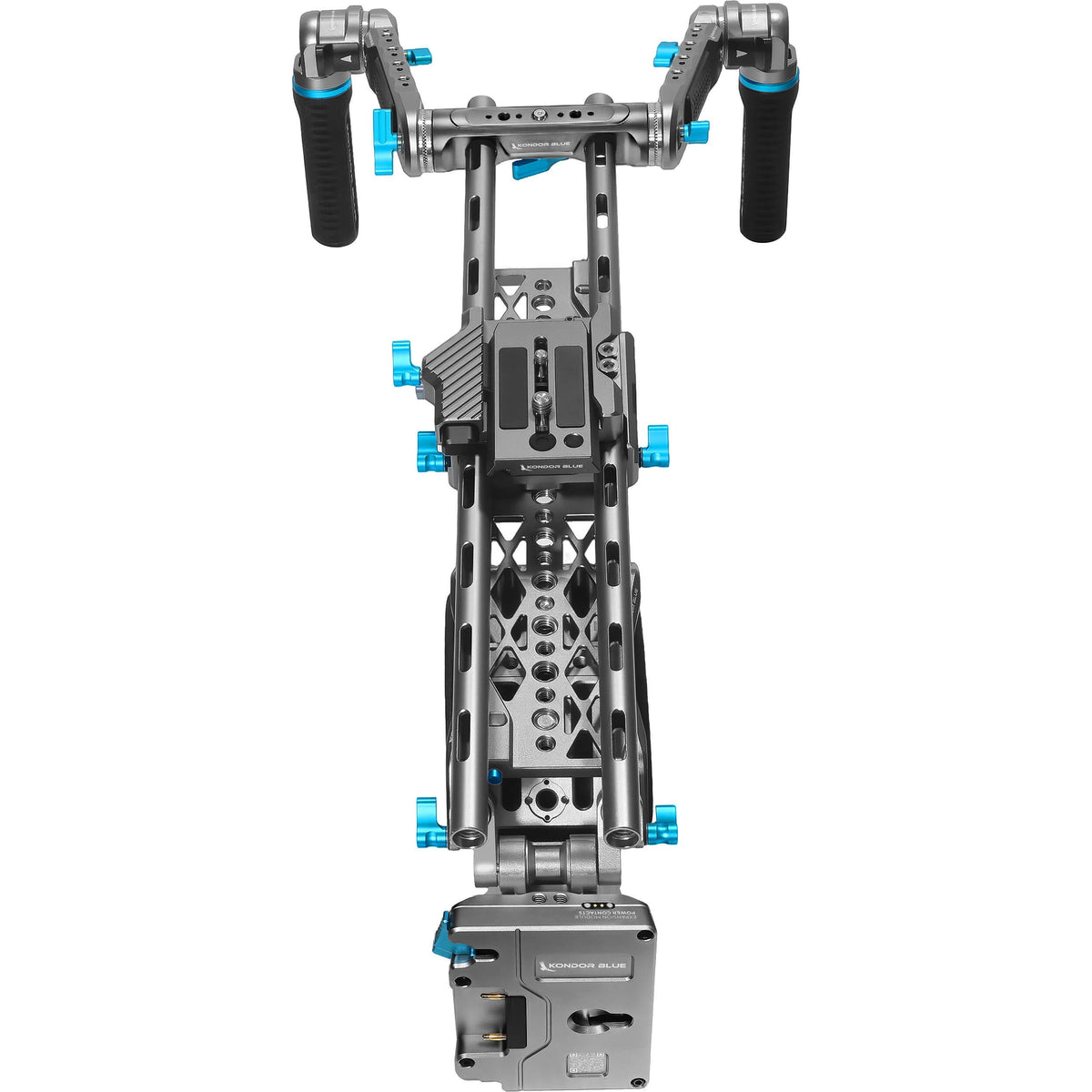 Kondor Blue Shoulder Rig Pro MKII (Monture dorée) (Gris sidéral)