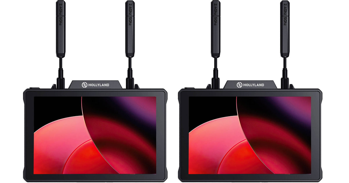 Hollyland Pyro 7 Wireless Transceiver Monitor Kit (Set of Two)
