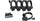 Hollyland Solidcom SE Global 5S 5-Person Full-Duplex Single-Ear Noise-Canceling Headset Intercom System (2.4 GHz)