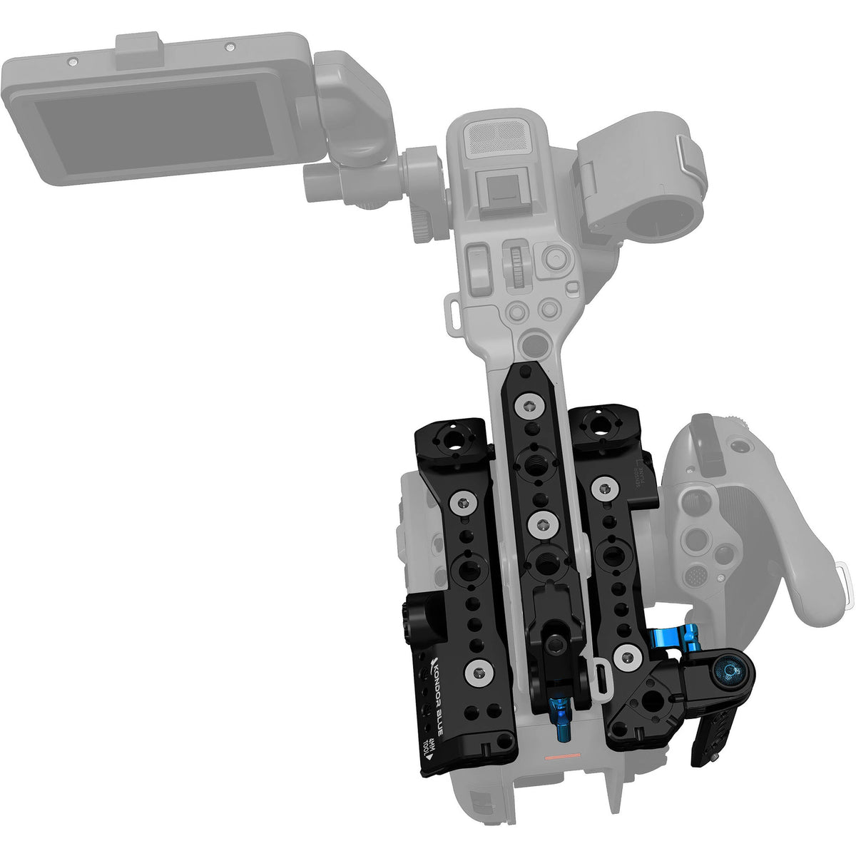 Kondor Blue Sony FX6 Cage (Cage uniquement) (Corbeau Noir)