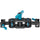 Kondor Blue Cine Magic Arm avec pinces NATO (Raven Noir)