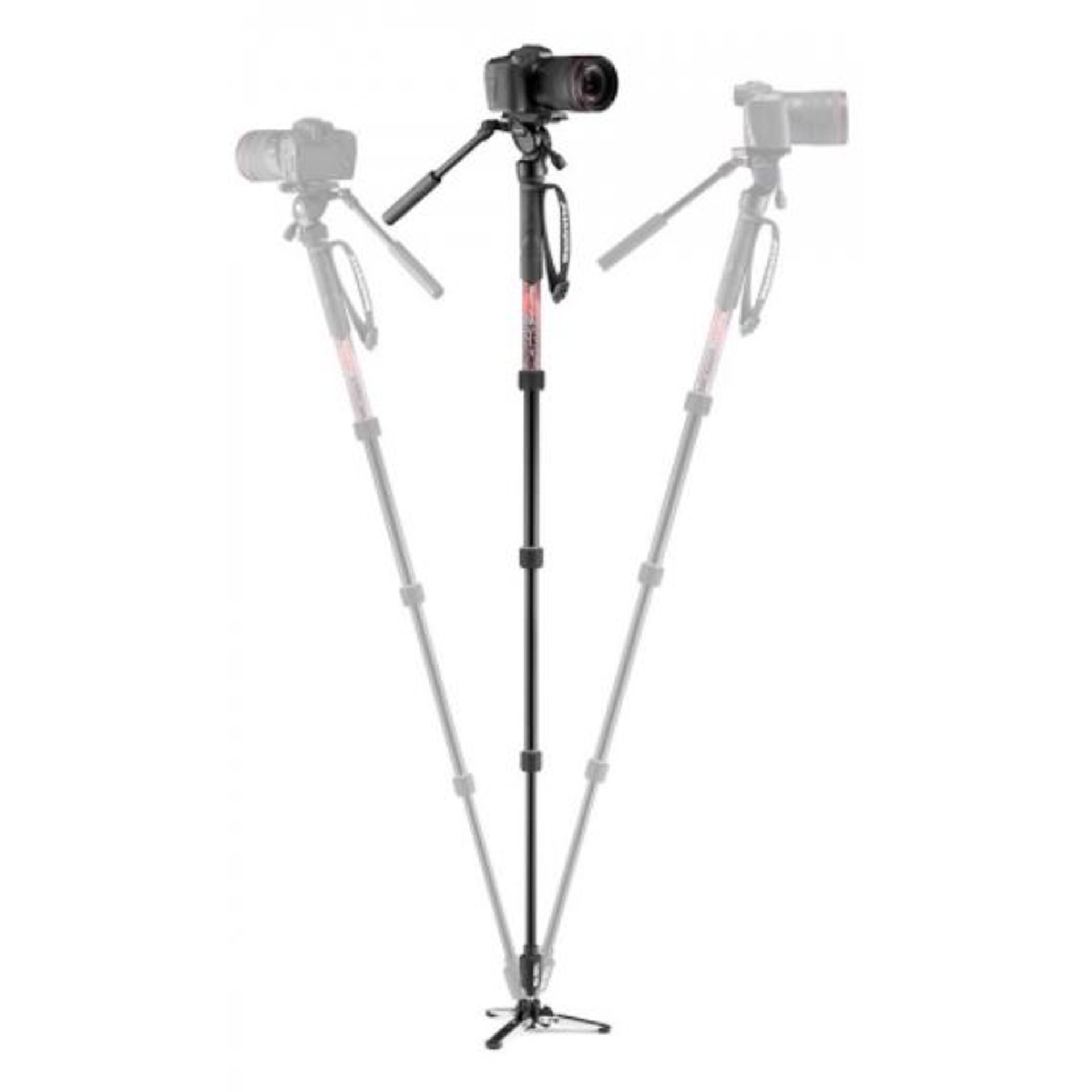 Manfrotto MVMELMIIA4LIVE Element MII Video Monopod Aluminium Kit with Fluid Head - Open Box
