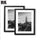 DX design MDF Wooden Picture Frame (11x14, Black)
