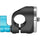 Kondor Rosette bleue vers collier de serrage à angle droit (Raven Noir)