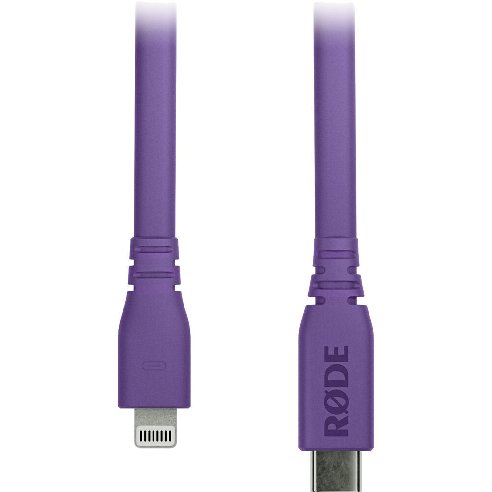 RODE SC21 Lightning to USB-C Cable (Purple, 11.8")