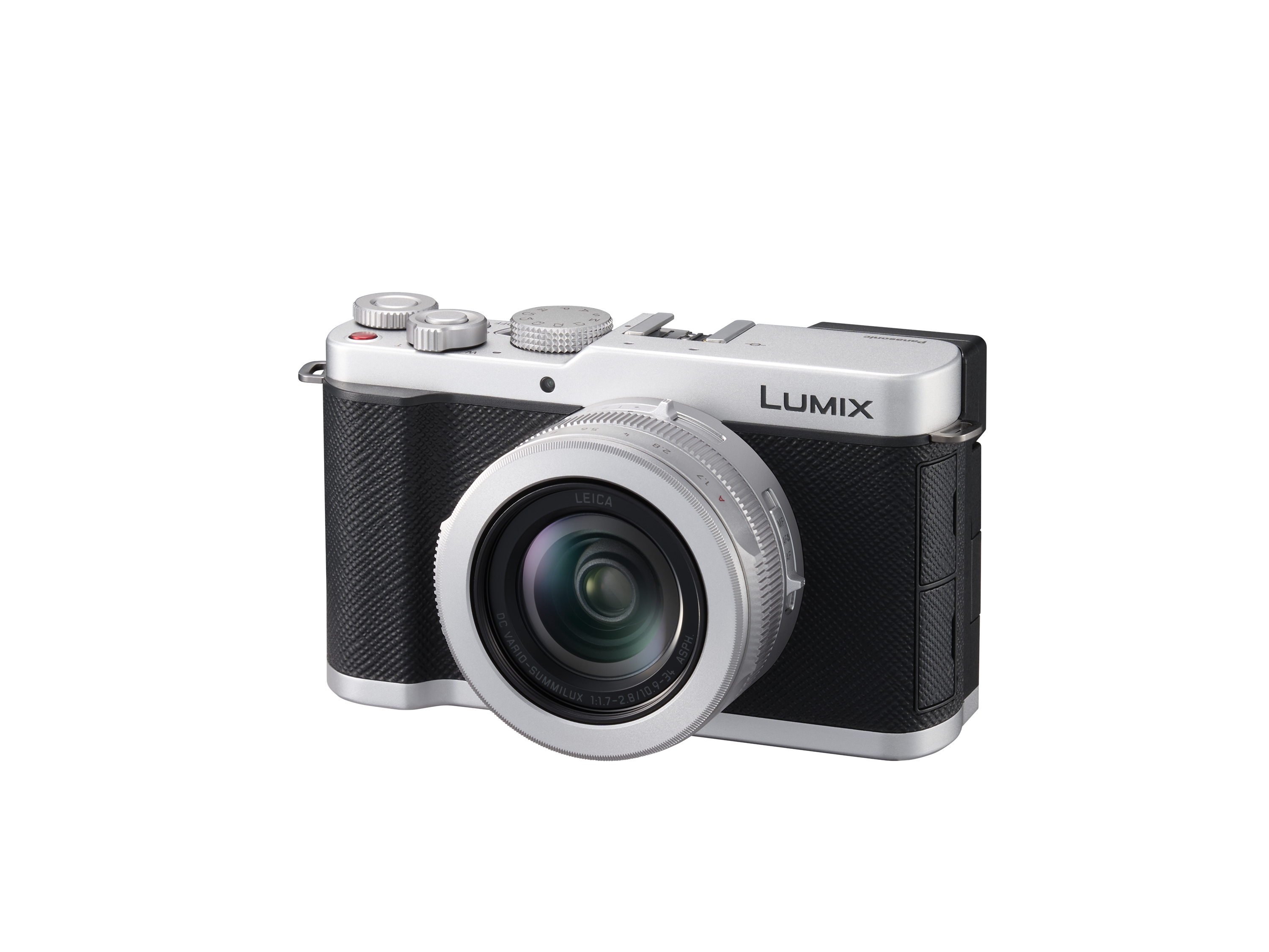 Panasonic Lumix L10 Digital Camera with  24-75mm F1.7-2.8 Leica Lens (Silver)