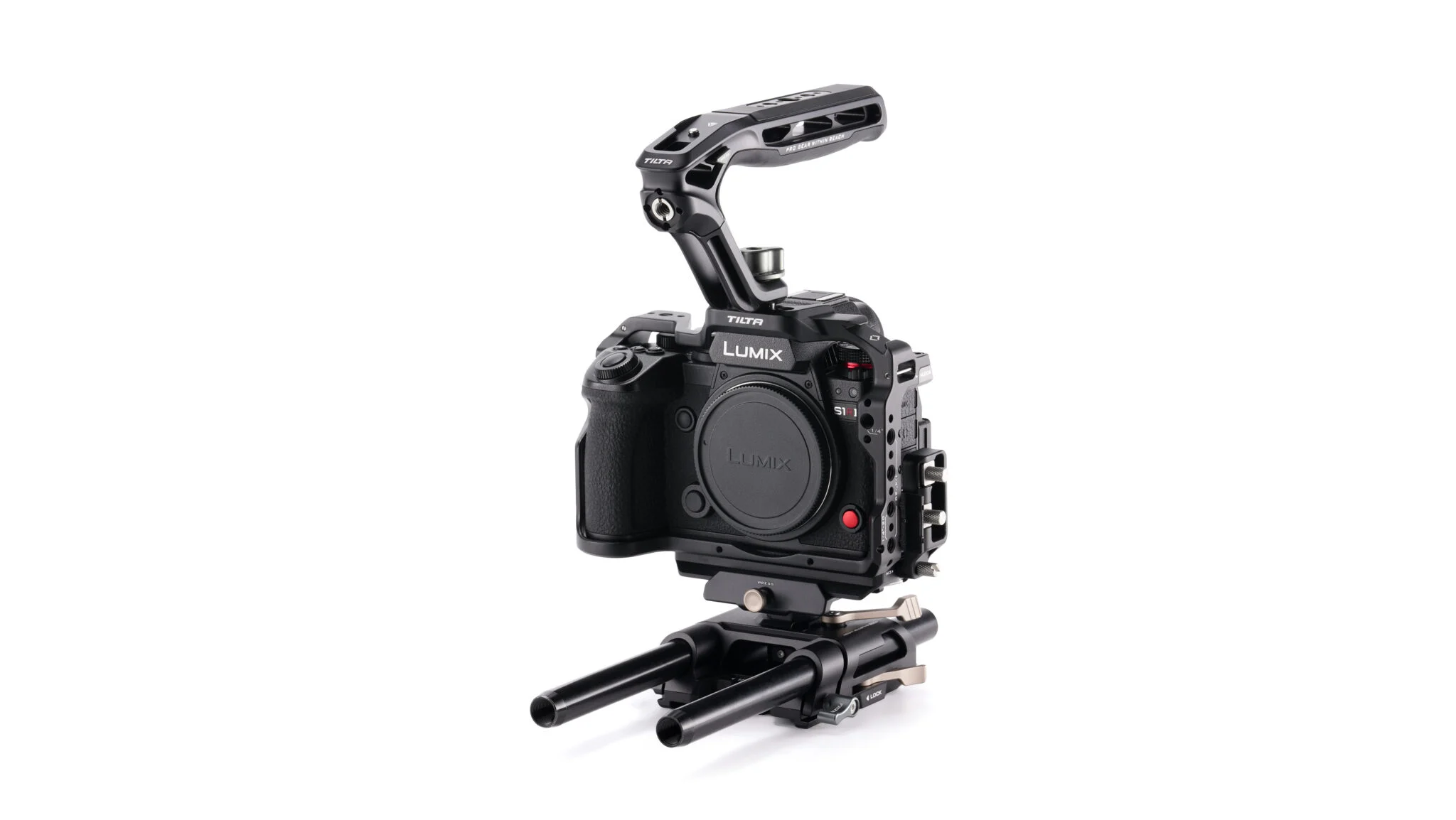 Tilta caméra Cage pour le kit de base Panasonic S1R II - Noir
