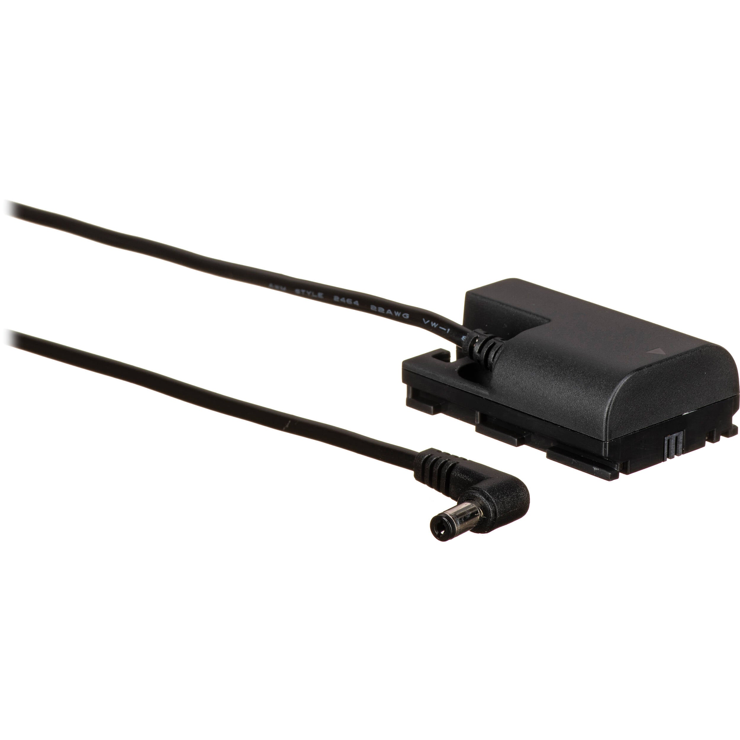 Tilta LP-E6 Dummy Battery to 2.1/5.5mm DC Male Cable