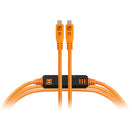 Tether Tools TetherPro Optima USB-C Cable (15', High-Visibility Orange)