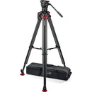 Sachtler Flowtech 75 ms Fibre de carbone trépied Système avec Ace XL Mark II Fluid Head