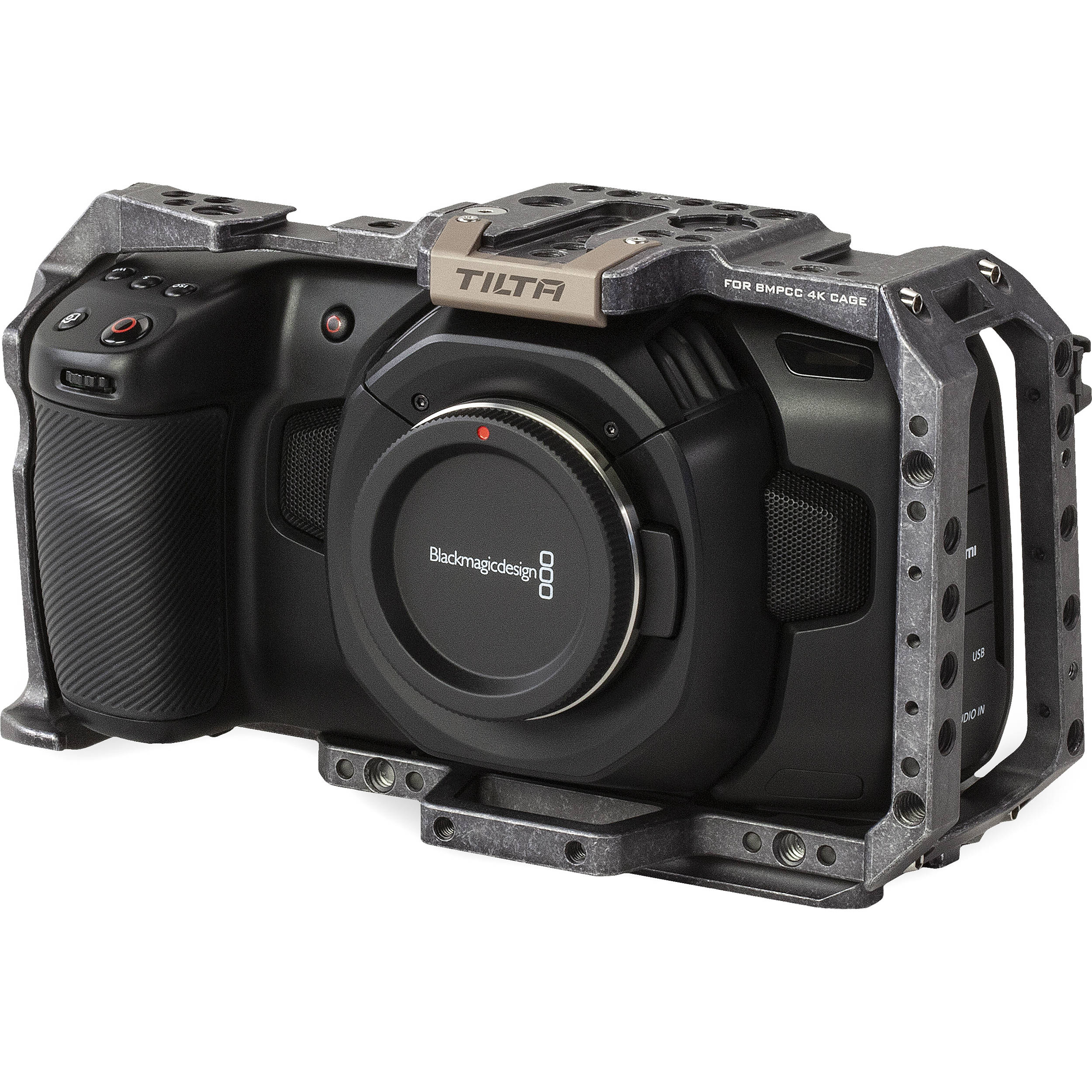 Tilta Full Camera Cage for Blackmagic Design Pocket Cinema Camera 4K/6K (Tactical Gray)
