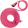 Kondor Blue iJustine Pink USB C 3.1 Data and Charging Cable 10Gb/s Data Speed & 100W Power Delivery (6 FT)
