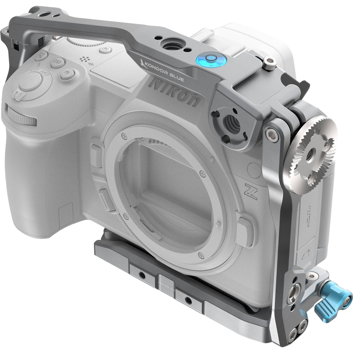 Kondor Blue Nikon Z6III Trappe Cage (avec poignée supérieure) (Gris sidéral)